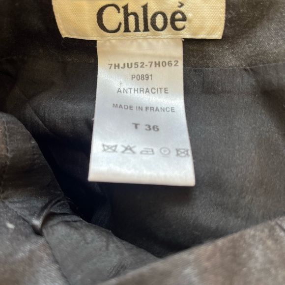 chloe wool skirt - Picture 2 of 4